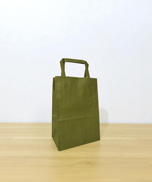 Bolsa lisa acuario 14x08x20 cm VERDE CARDAMOMO