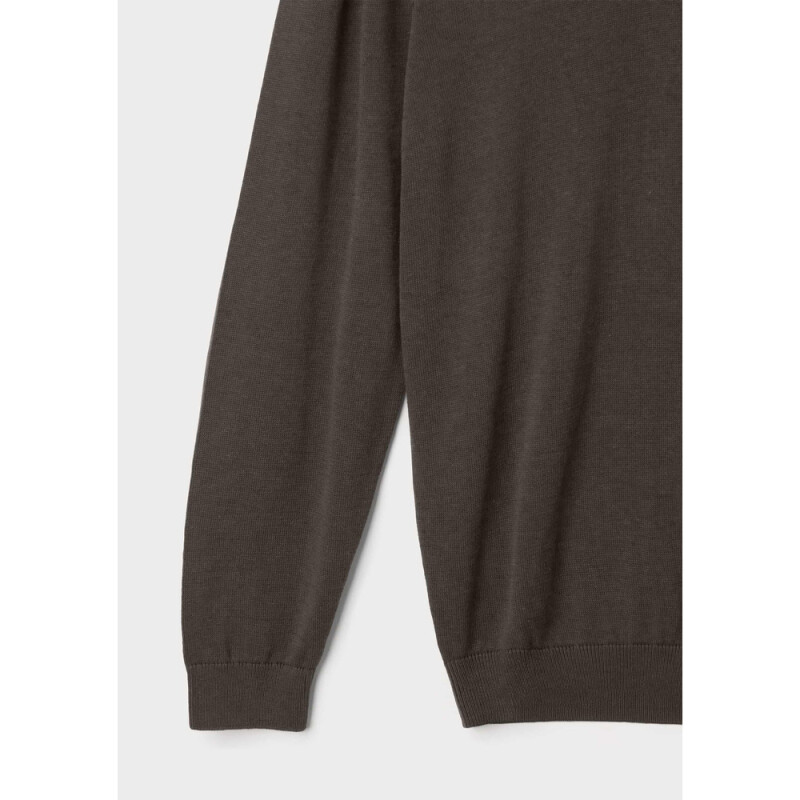 BLUSAO MASCULINO ADULTO (SWEATER) CINZA ESCURO