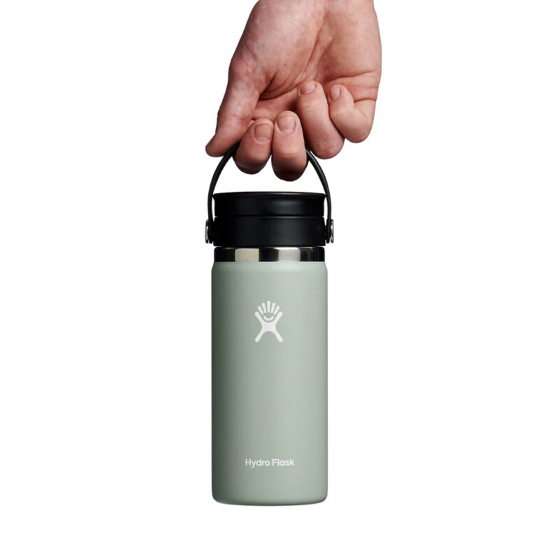 Botella Hydro Flask 16 OZ Wide Flex Sip - Verde Ceniza Botella Hydro Flask 16 OZ Wide Flex Sip - Verde Ceniza