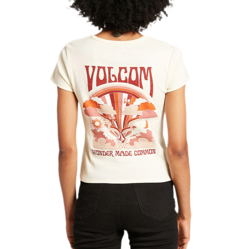 Remera Volcom Harley & J - Beige Remera Volcom Harley & J - Beige