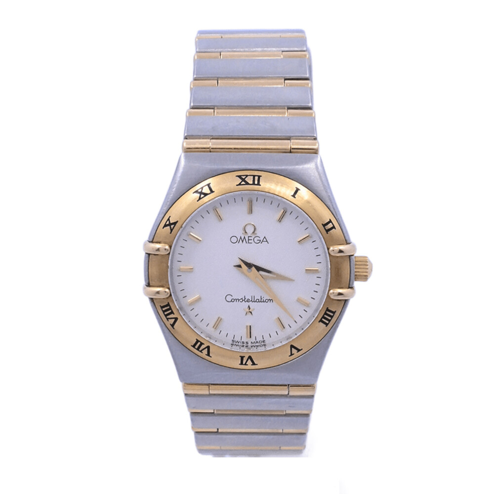 Omega Constellation 795.1202 quartz 25 mm. Acero y oro amarillo año 1998. Omega Constellation 795.1202 quartz 25 mm. Acero y oro amarillo año 1998.