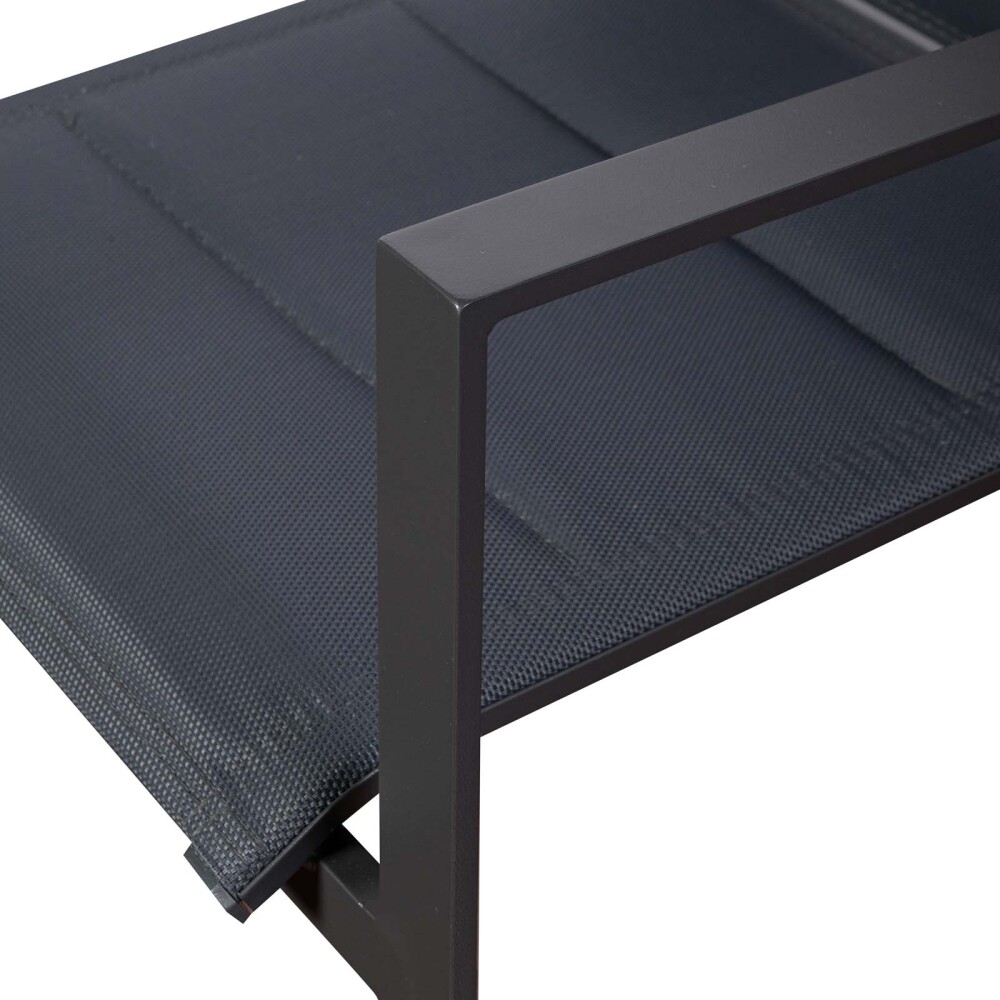 SILLA DE EXTERIOR ALUMINIO GRIS PORTOFINO