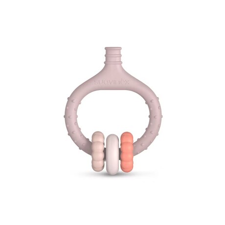 Pre-Cepillo Masajeador Encías Bebé +0m Silicona Ligero Suave Rosa