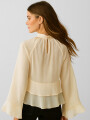 Blusa Toncu Beige Claro