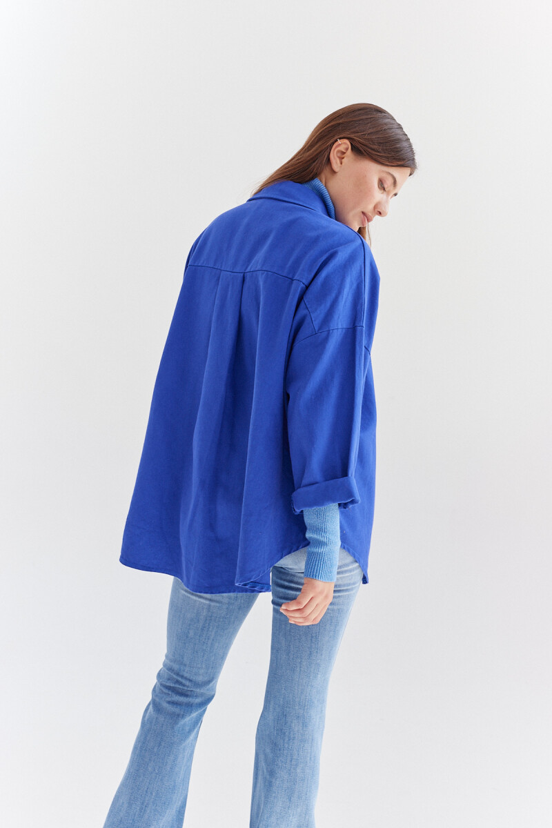 Camisa India Azul