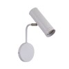 APLIQUE CON BASE REDONDA C/ CABEZAL TUBO METALICO 1L GU10 BLANCO APLIQUE CON BASE REDONDA C/ CABEZAL TUBO METALICO 1L GU10 BLANCO