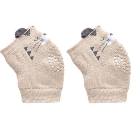 Rodilleras antideslizante tigre beige