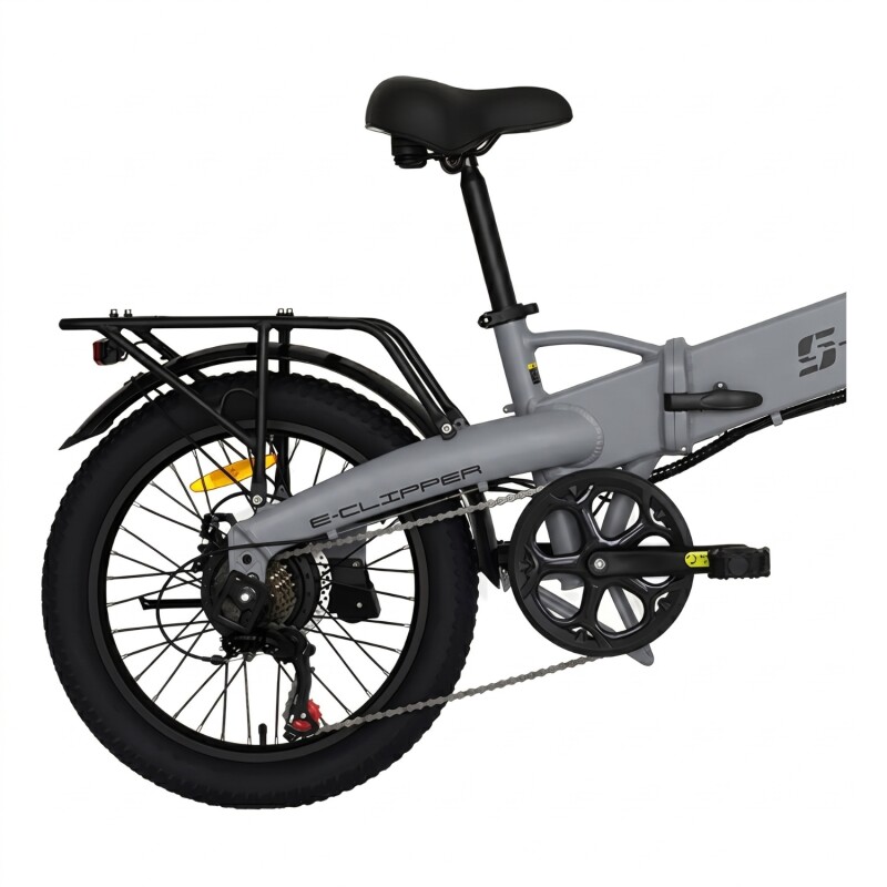 Bicicleta Eléctrica Plegable S-pro E-clipper Rodado 20 Gris