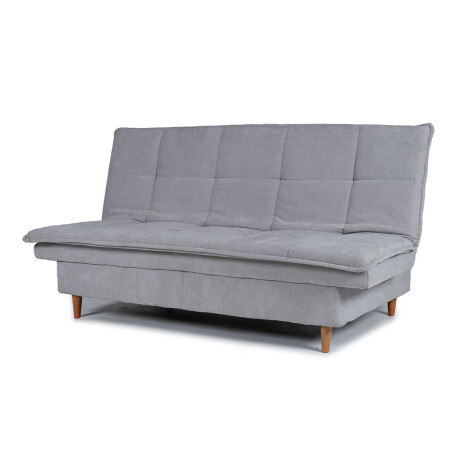 Sofá Cama Loren - Tela Microfibra Berlin 05 (Ceniza)