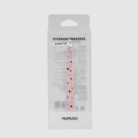 PINZA PARA CEJAS CON PUNTA INCLINADA-ROSA PINZA PARA CEJAS CON PUNTA INCLINADA-ROSA