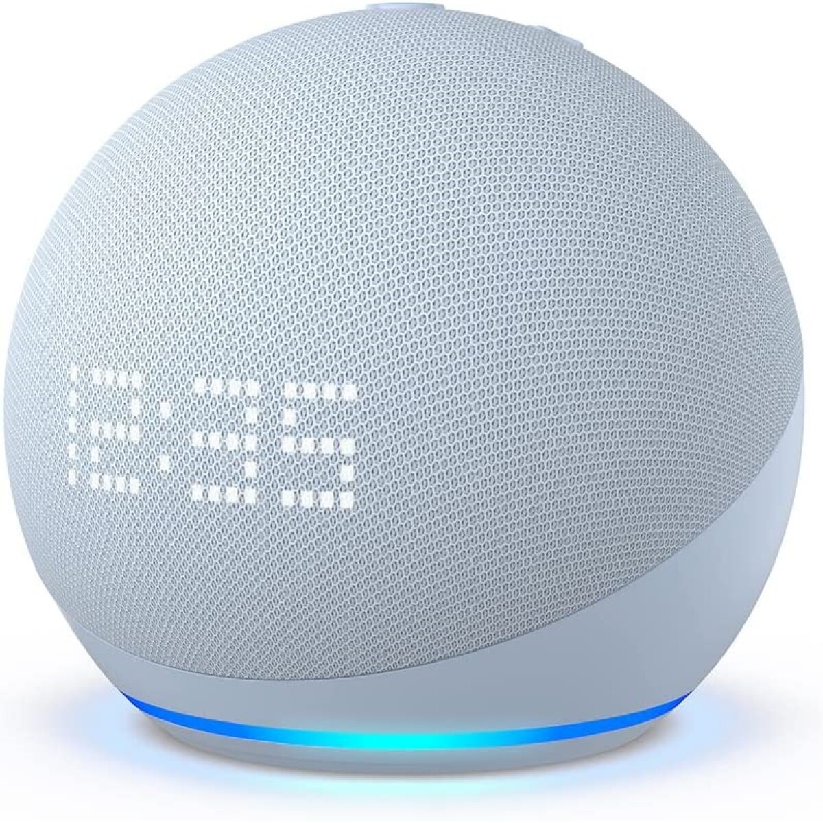 Amazon Echo Dot 5ta Generacion With Clock Cloud Blue 