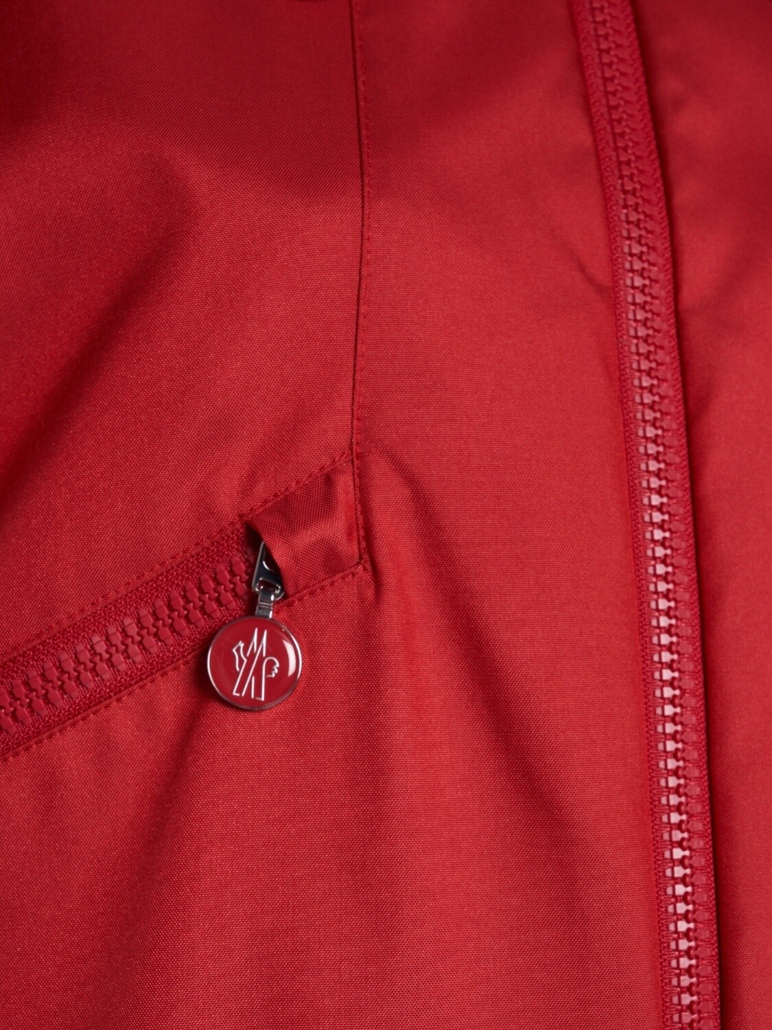 Moncler - Campera con capucha, Hemar Rojo