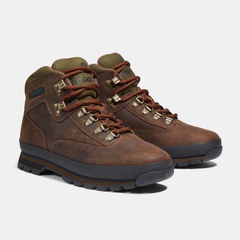 Botas Euro Hiker Mid Hombre Brown