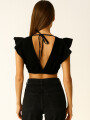 Tops Orquídea Negro