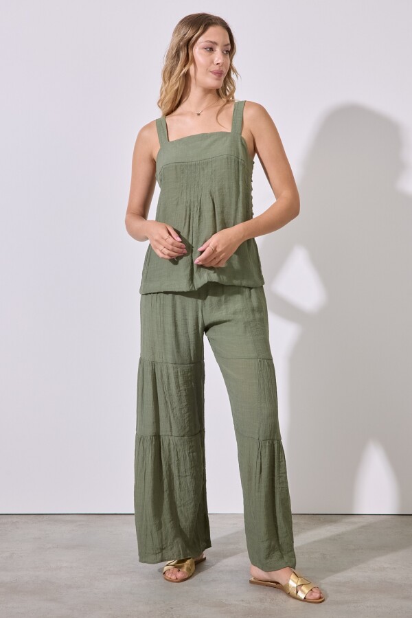 Set Blusa & Pantalón VERDE