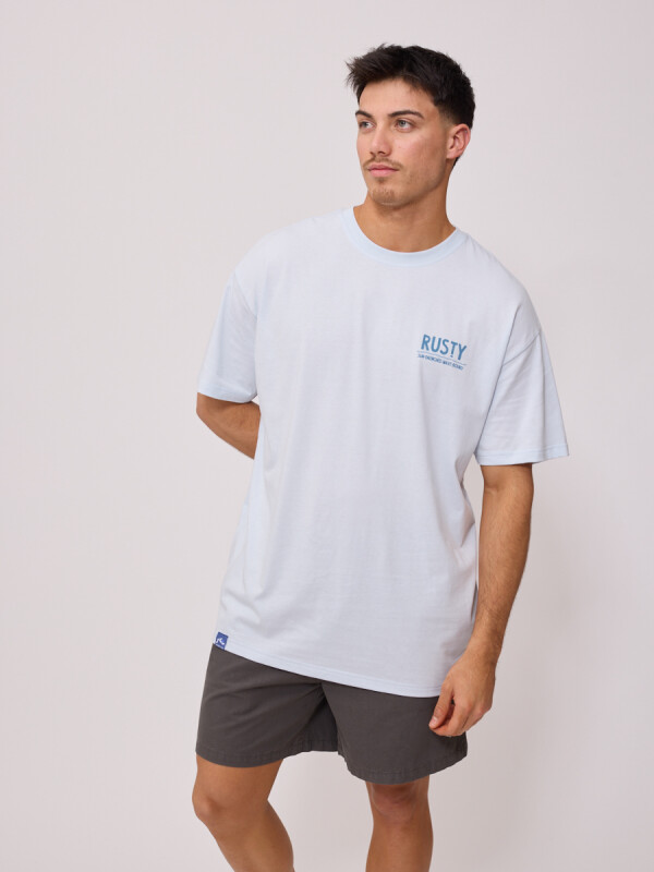T-SHIRT RAEL RUSTY Celeste