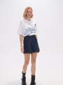 Short Femene Azul Indigo