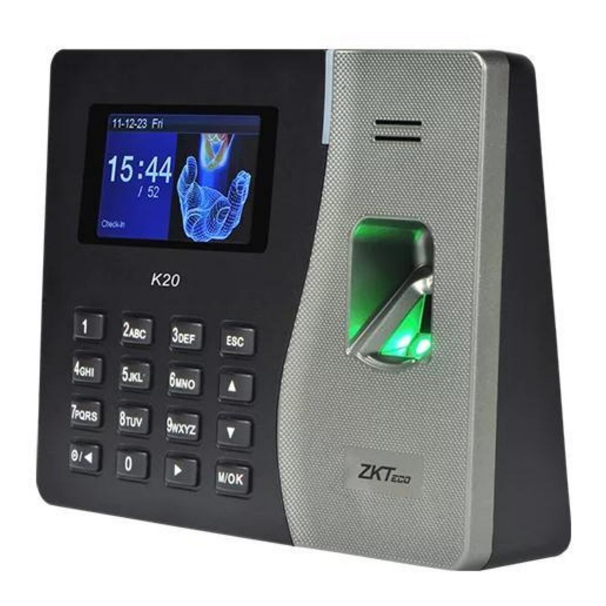 Terminal Zkteco K20 con Huella y Tarjeta 