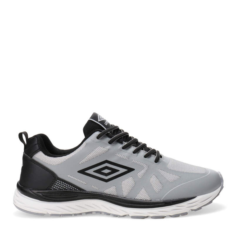 Championes de Hombre Umbro York Gris - Negro - Blanco