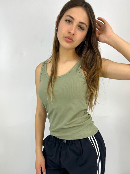 MUSCULOSA SLOWLY 1084 VERDE