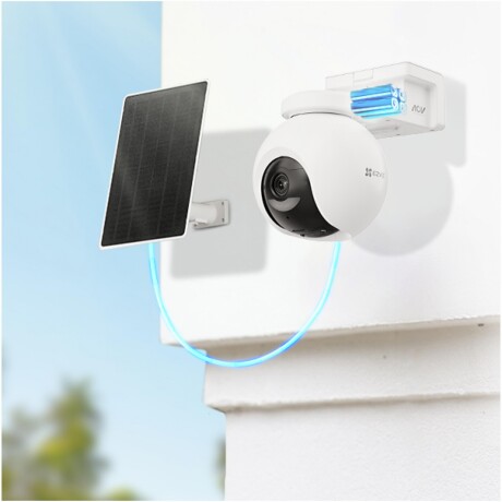 Panel Solar Para Cámaras EZVIZ 5W Tipo C Diseño Resistente A La Intemperie Panel Solar Para Cámaras EZVIZ 5W Tipo C Diseño Resistente A La Intemperie