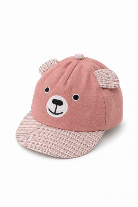 GORRO OSO ESCOSES Rosado