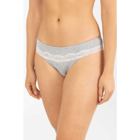 Bikini venecia Gris melange