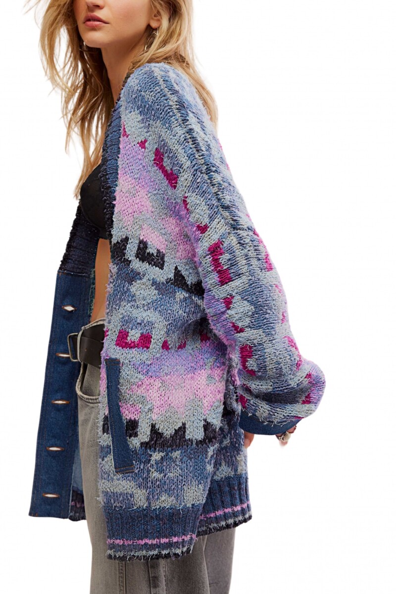 CARDIGAN BLUEBELL Azul