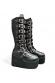 BOTA MUJER TRINY BOTA HEBILLAS Negro