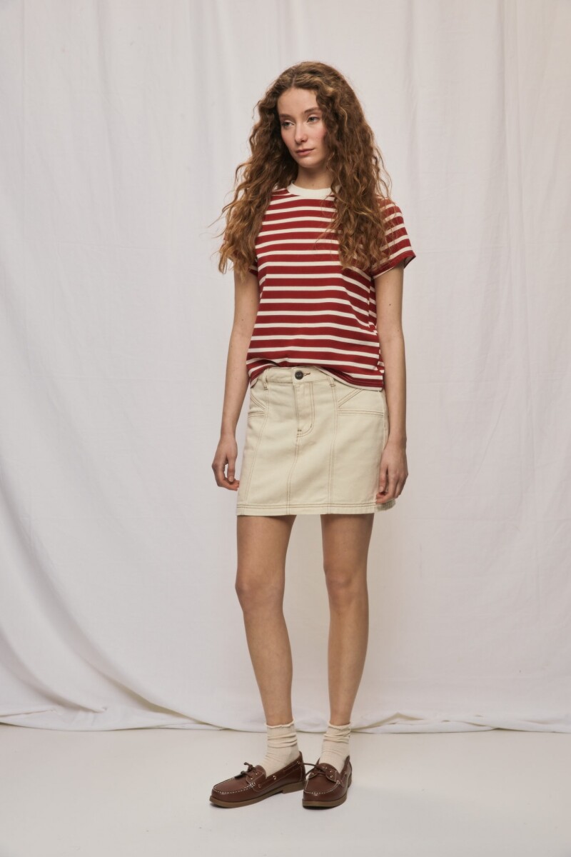 FALDA PRITA Beige