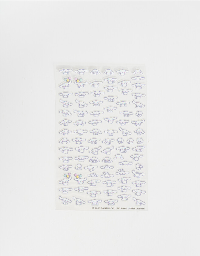 Stickers y Album Stickers Plancha De Mini Stickers "cinnamoroll" - Combinacion Multicolor