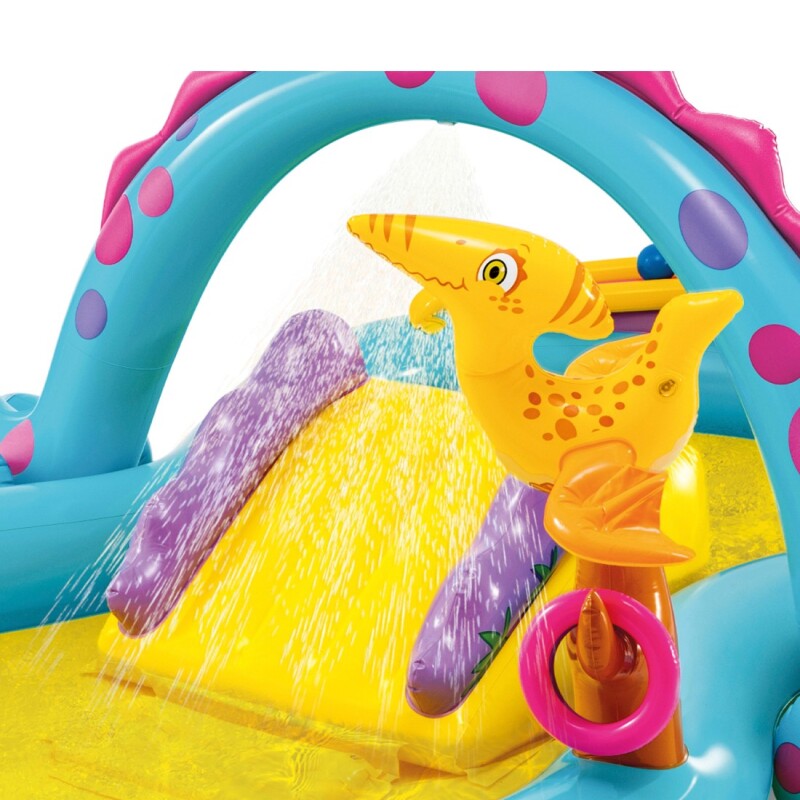 INTEX PISCINA CENTRO JUEGO INFLABLE CON DINOSAURIOS 302 X 229 X 112 CMS 280 LTS Intex Piscina Centro Juego Inflable Con Dinosaurios 302 X 229 X 112 Cms 280 Lts