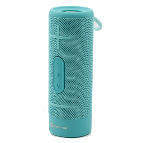 PARLANTE PORTATIL BLUETOOTH CILINDRO CON CORREA SIMIL FLIP VERDE PARLANTE PORTATIL BLUETOOTH CILINDRO CON CORREA SIMIL FLIP VERDE