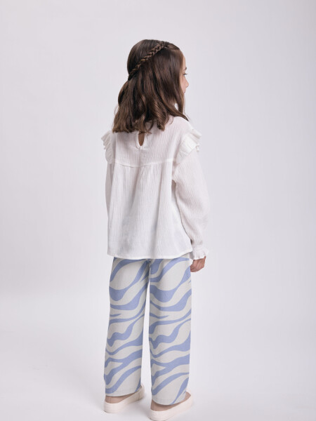 Pantalón jean slouchy cortes Celeste