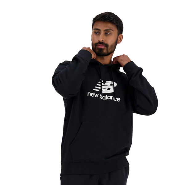 ESSENTIALS FRENCH HODDIE - NEW BALANCE NEGRO