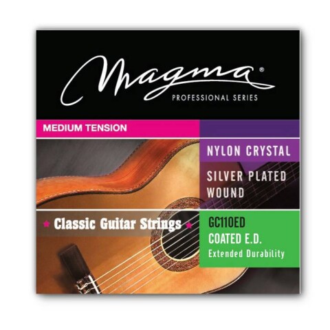 Cuerdas Guitarra Clásica Magma Coated MT Crystal GC110ED Cuerdas Guitarra Clásica Magma Coated MT Crystal GC110ED
