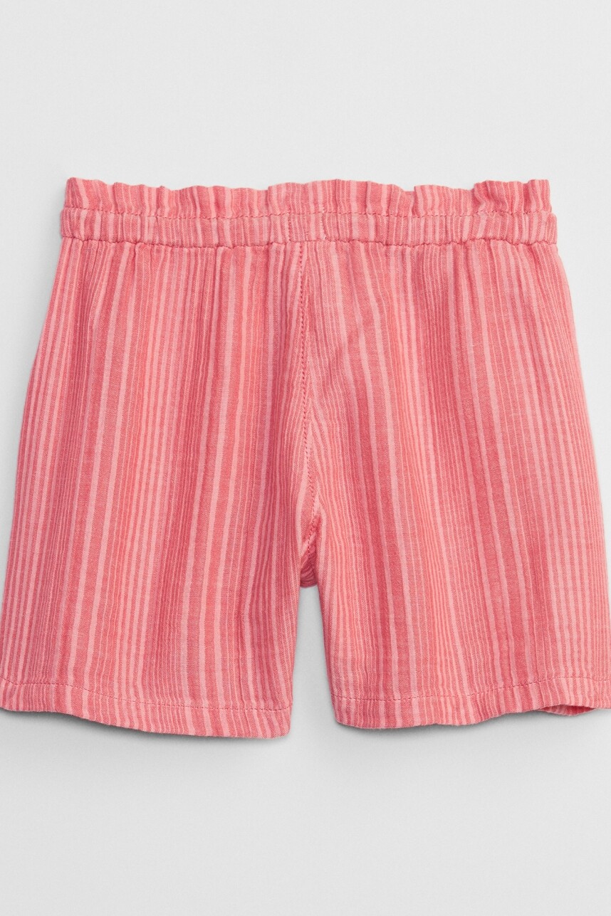 Short Utility Con Elástico Niña Sugar Coral