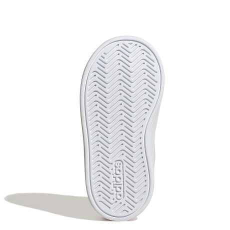 Championes de Niños Adidas Grand Court 3.0 Velcro Infantil Rosado