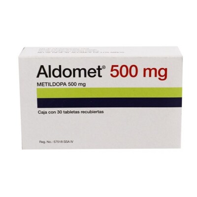 Aldomet 500 Mg. 30 Comp. Aldomet 500 Mg. 30 Comp.