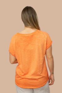 REMERA IRINA Naranja