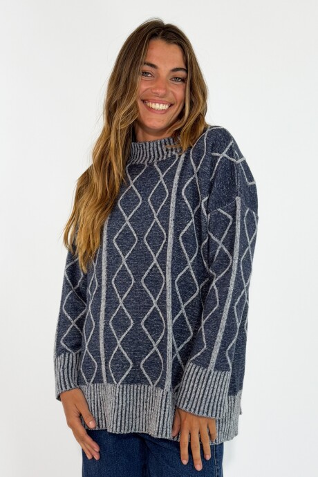 SWEATER RINGO Azul