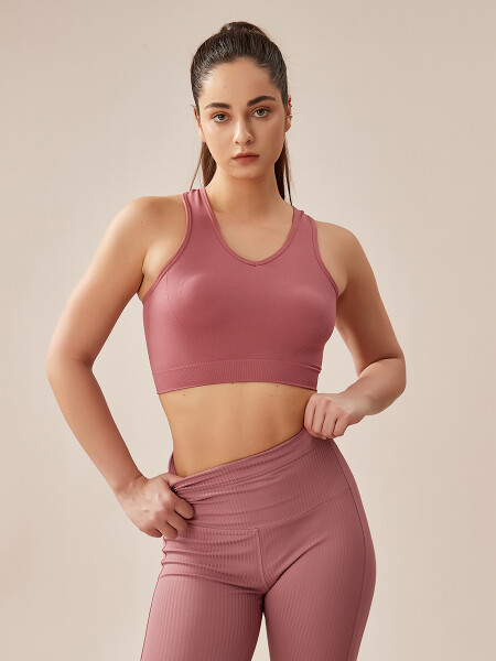 TOP XIMINA ROSA OSCURO