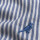 Camisa Lino Hudson Collar Rayas Azul Náutico
