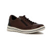 Starsax Hombre Casual Acordonado C/cierre Marron Oscuro
