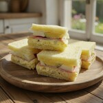 6 Sándwiches de Palmitos y Jamón 6 Sándwiches de Palmitos y Jamón