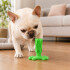 Juguete Para Perros Dental Ventosa Anti Sarro Resistente Color Verde