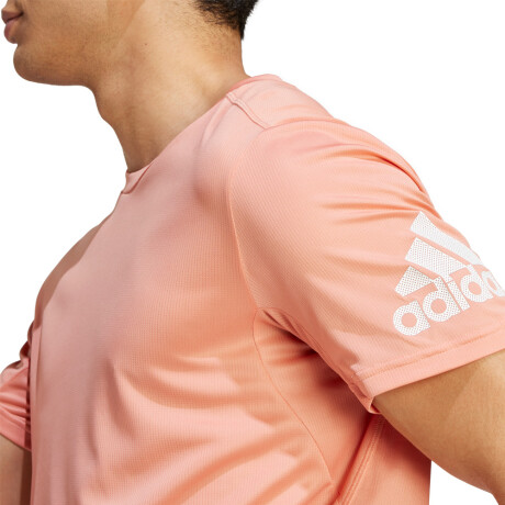 REMERA adidas RUN IT Coral
