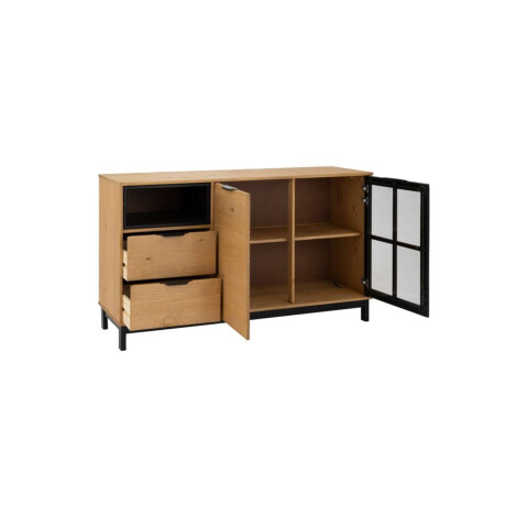 Aparador Bargueao Rack Madera Maciza Denise