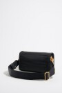 BOLSO SOLAPA MEDIANO NYLON Negro