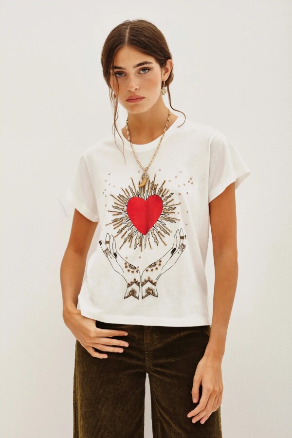 Remera Namaste Crudo